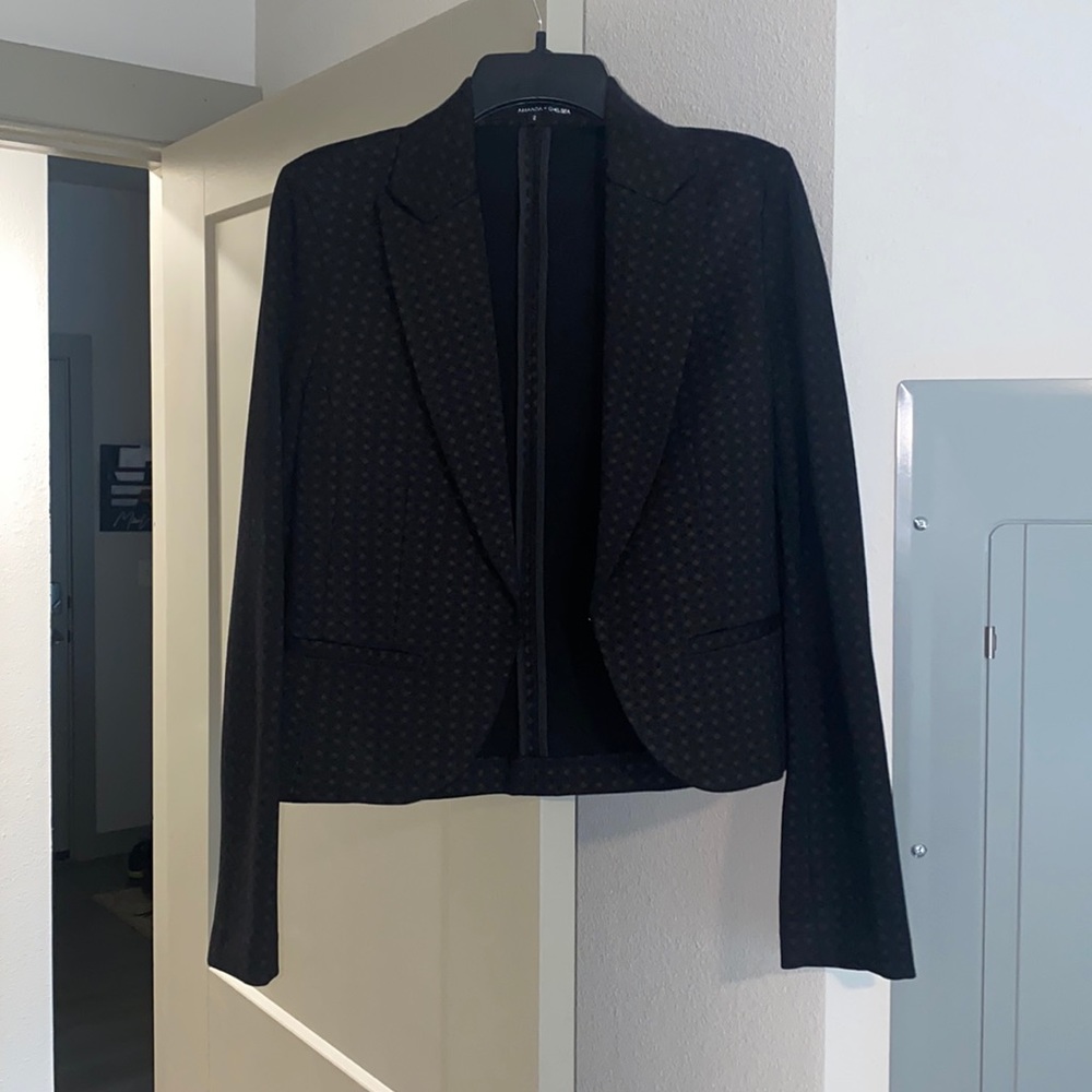 Amanda + Chelsea Blazer with Pattern